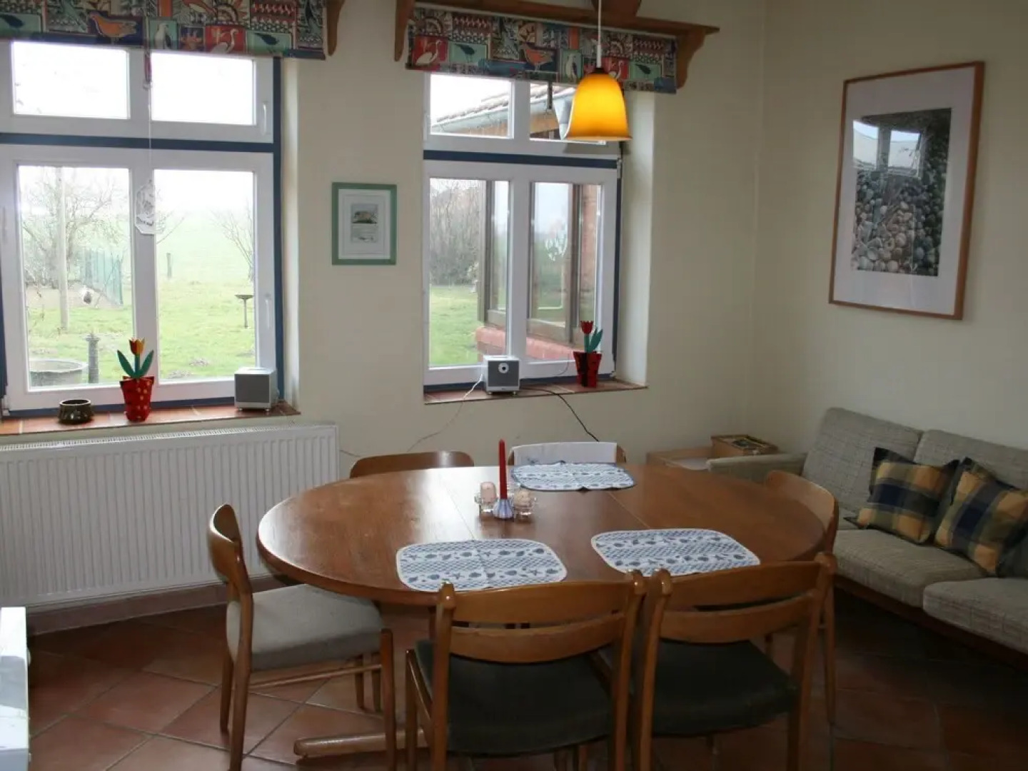 Apartment in Boiensdorf With Terrace, Garden and Barbecue