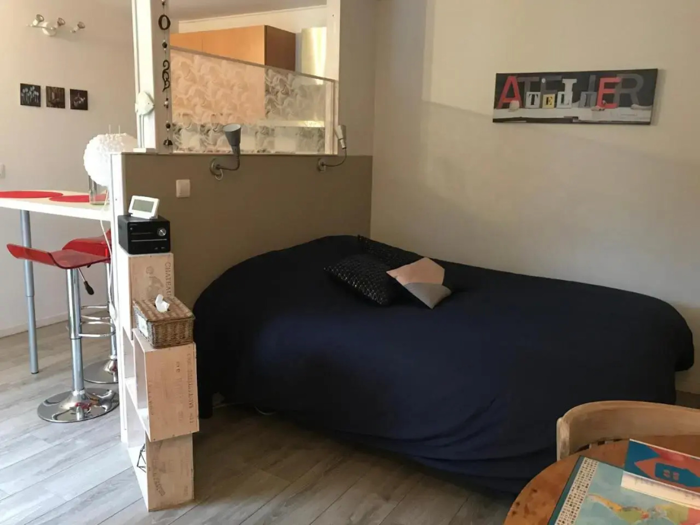 Studio rez-de-chaussée, à Lesquin/Lille aéroport