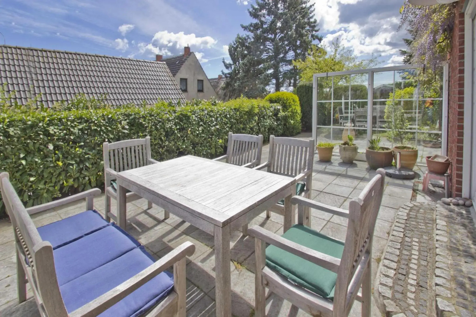 Ferienhaus Gisela Gartenblick