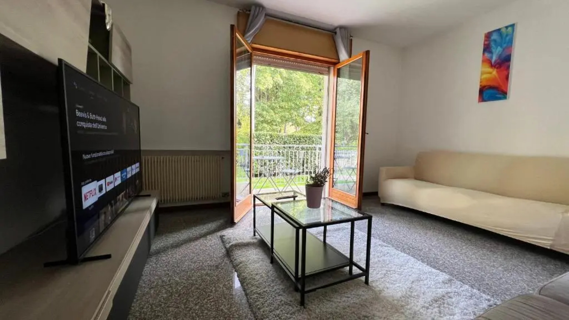 Appartamento al piano terra vicino all’aeroporto.