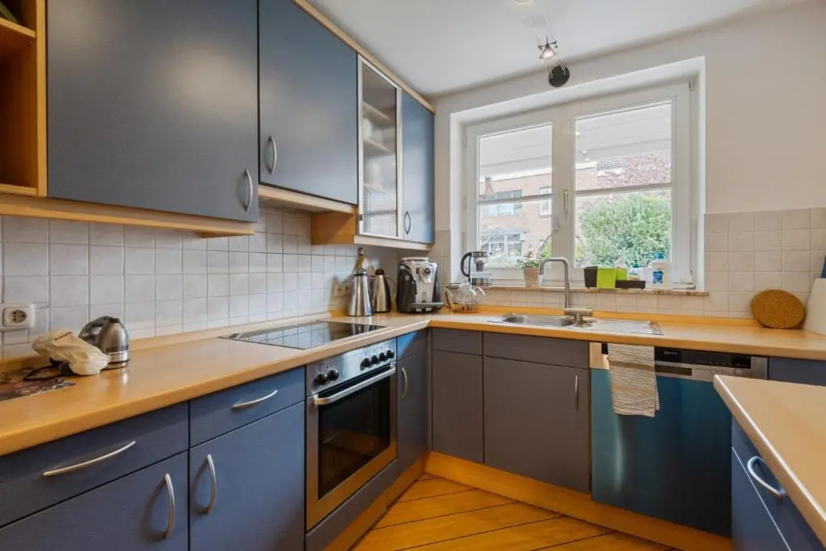 Bright Townhouse with Sauna and Patios