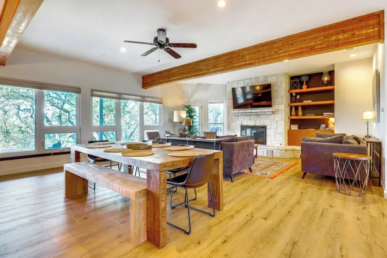 Modern Fischer House w/ Deck, Fire Pit & Hot Tub!