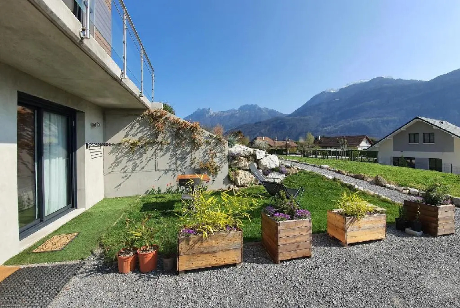 Studio à la campagne au bout du lac d'Annecy