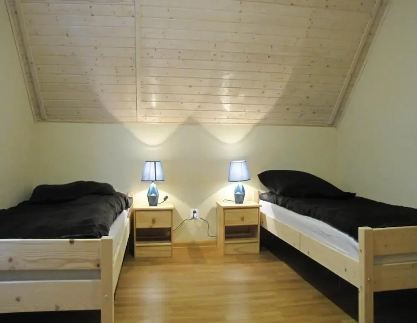 Cottage With Fireplace, Right on the Lake, Ryn