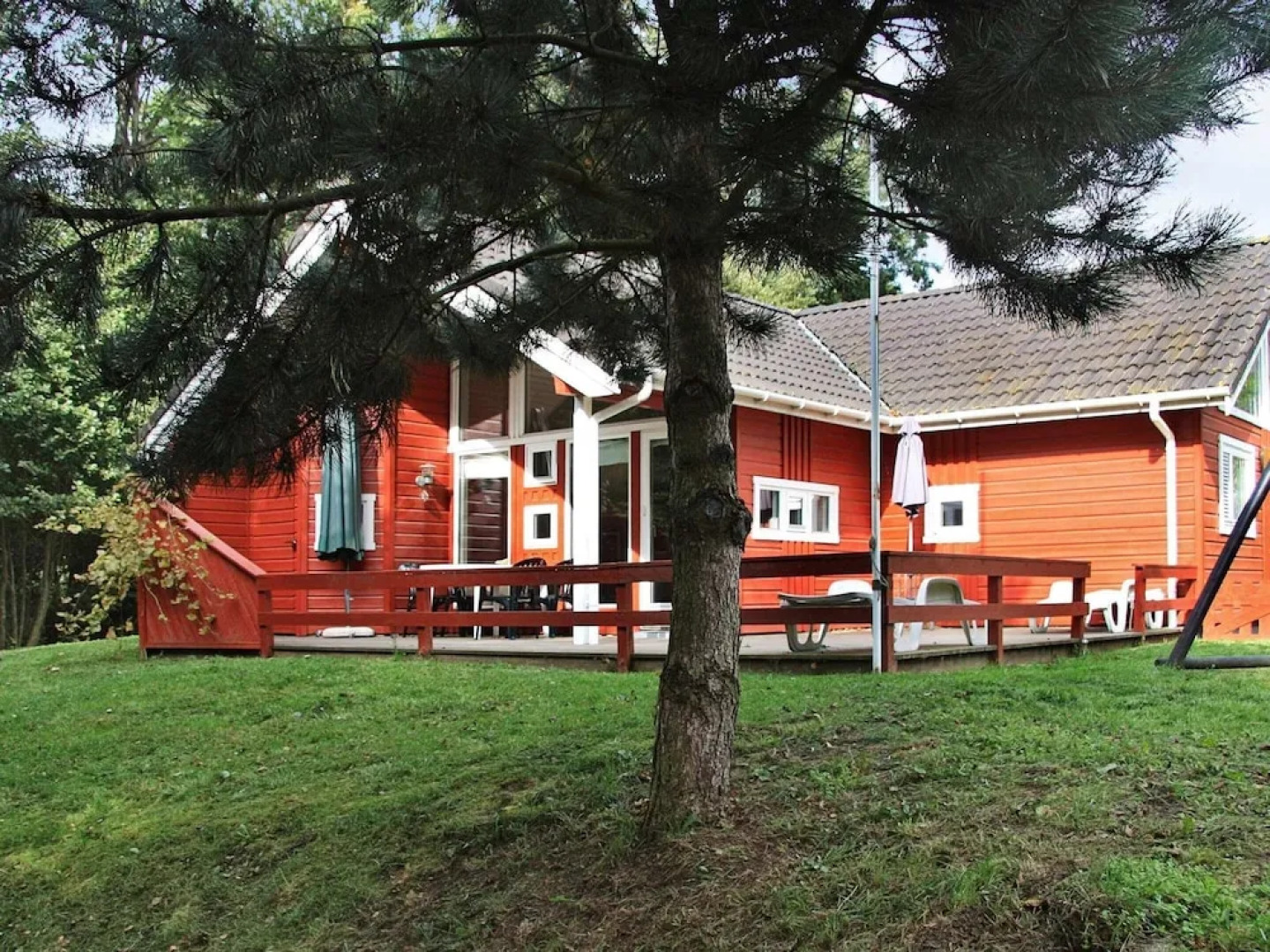 Quaint Holiday Home in Aakirkeby near Stream