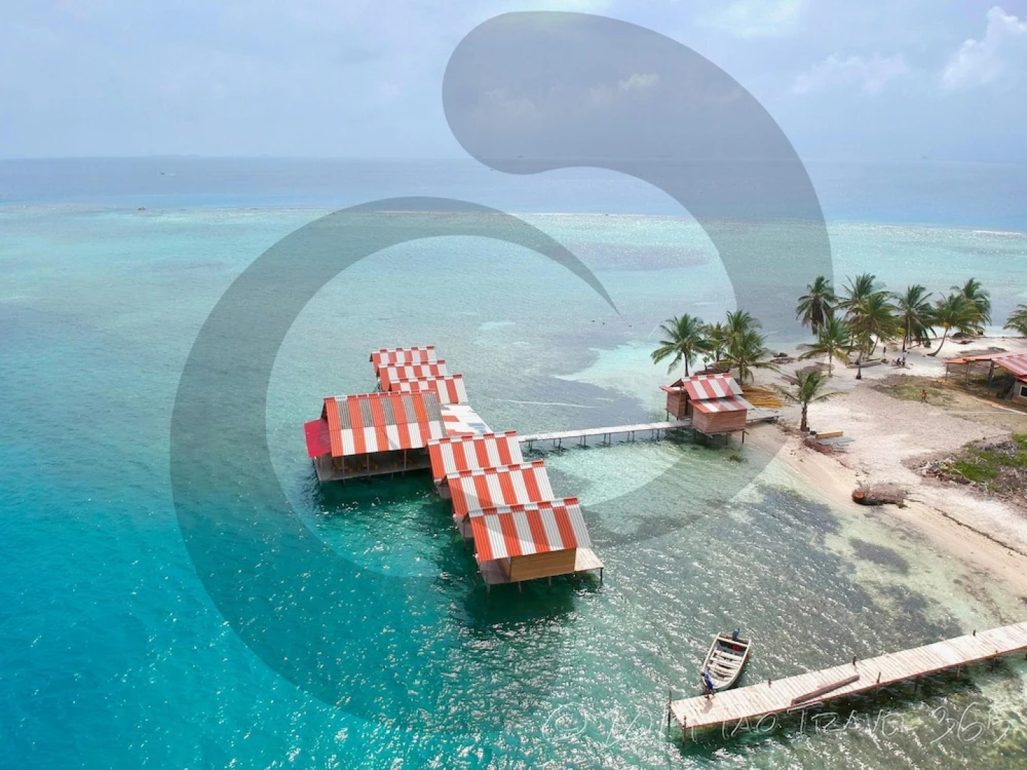 Paradise Over the Water Cabins in San Blas