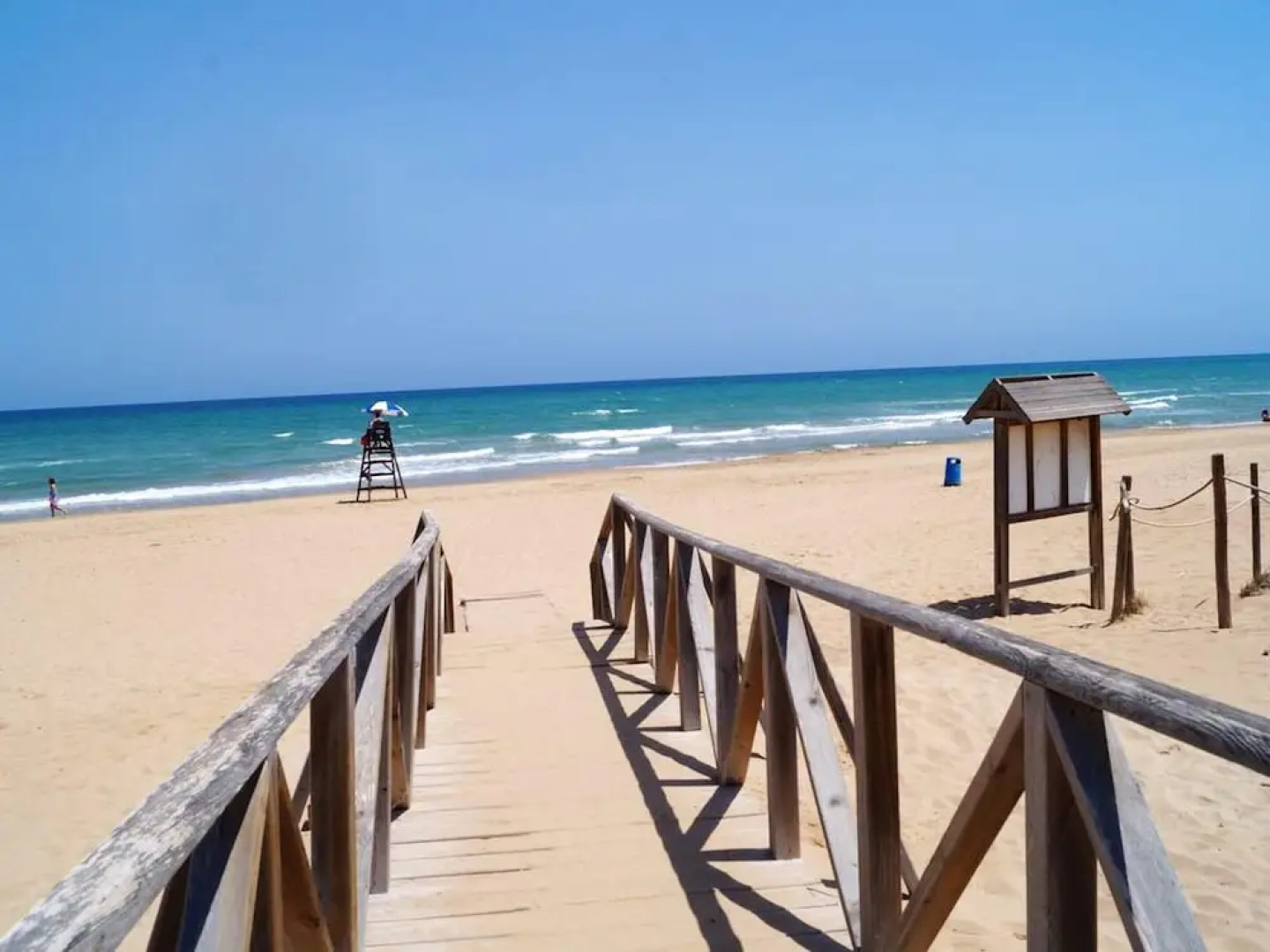 Apartment With 3 Bedrooms in Guardamar del Segura, With Wonderful sea View, Shared Pool, Enclosed Garden Near the Beach