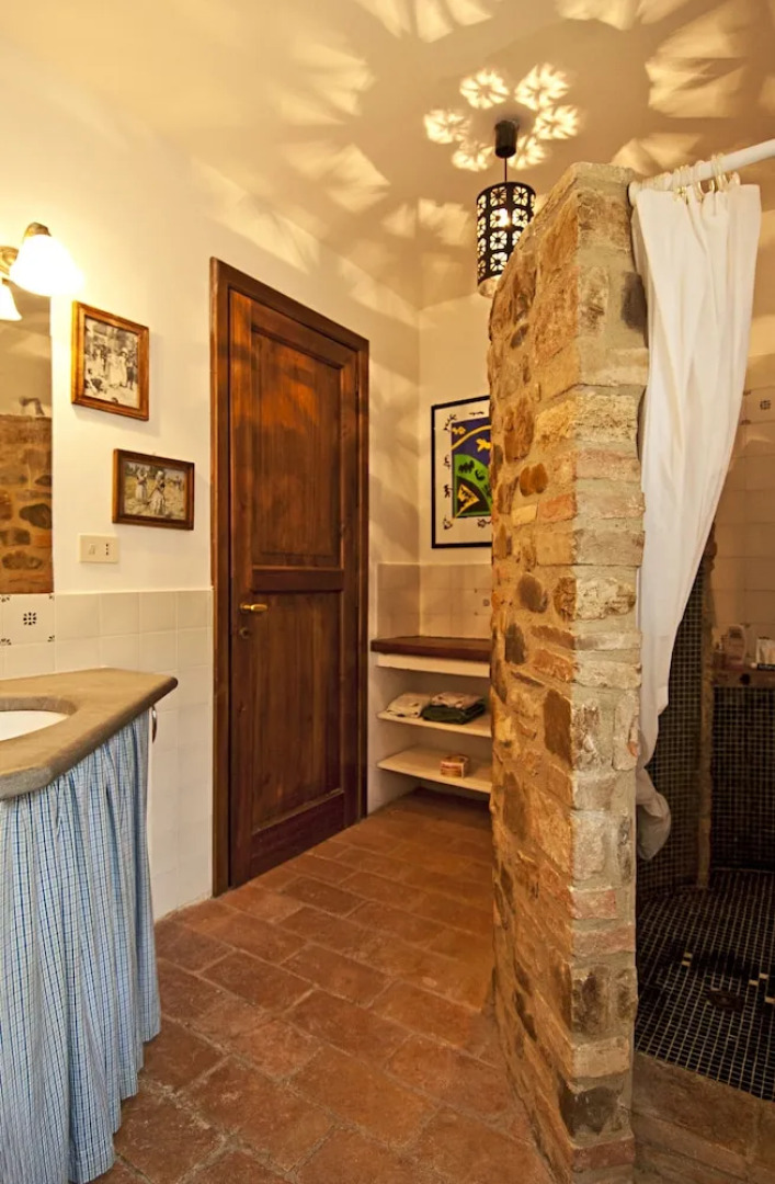 Casale Chimneys Immersed in Olive Trees