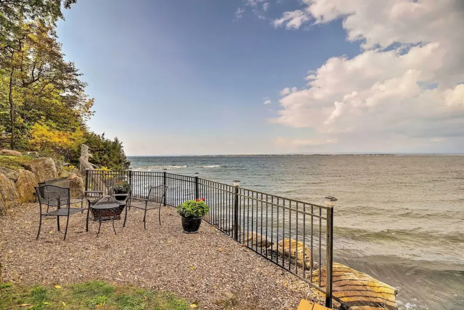 Lake Champlain Cottage w/ Private Deck & Fire Pit!