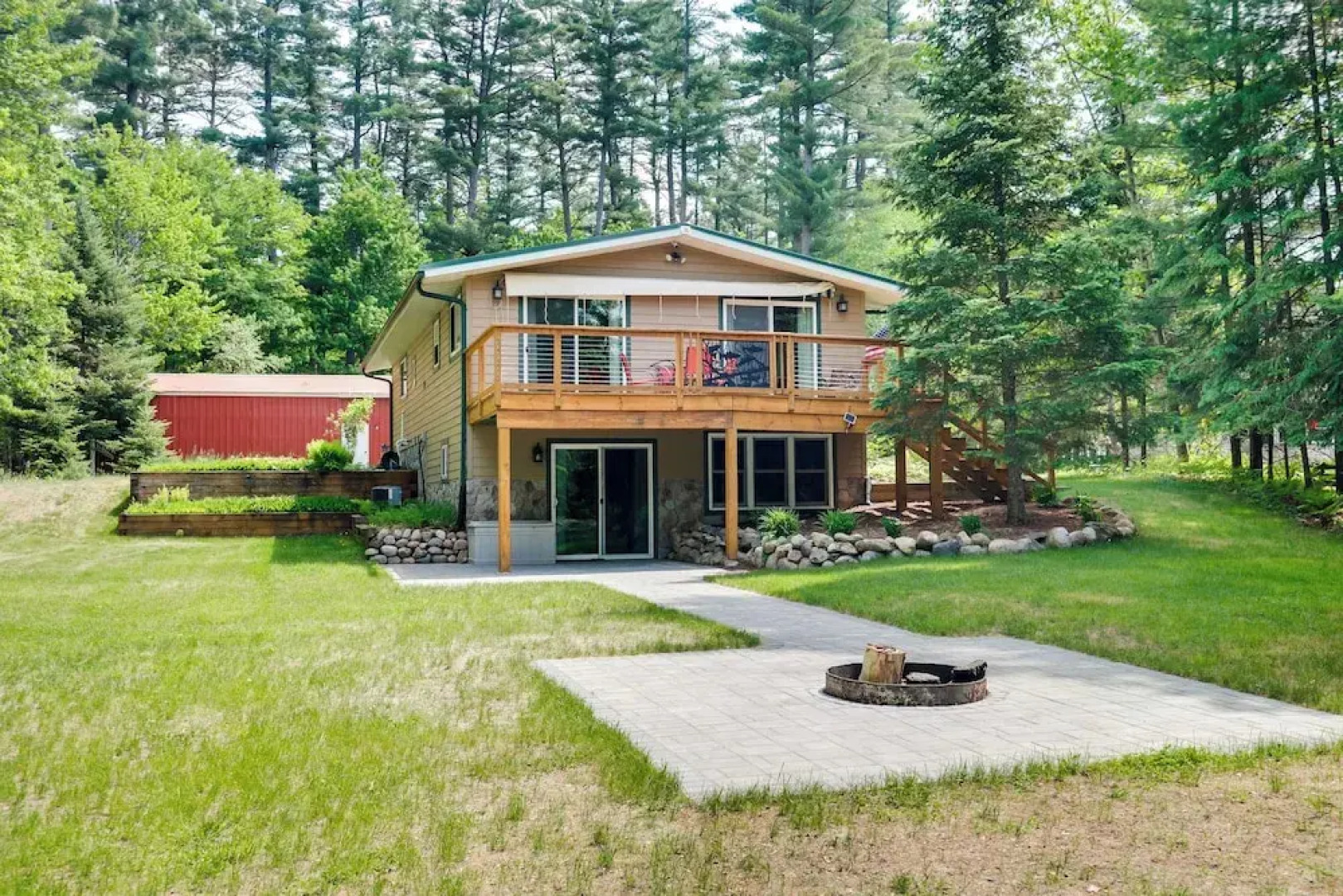 Waterfront Eagle River Home w/ Dock + Fire Pit!