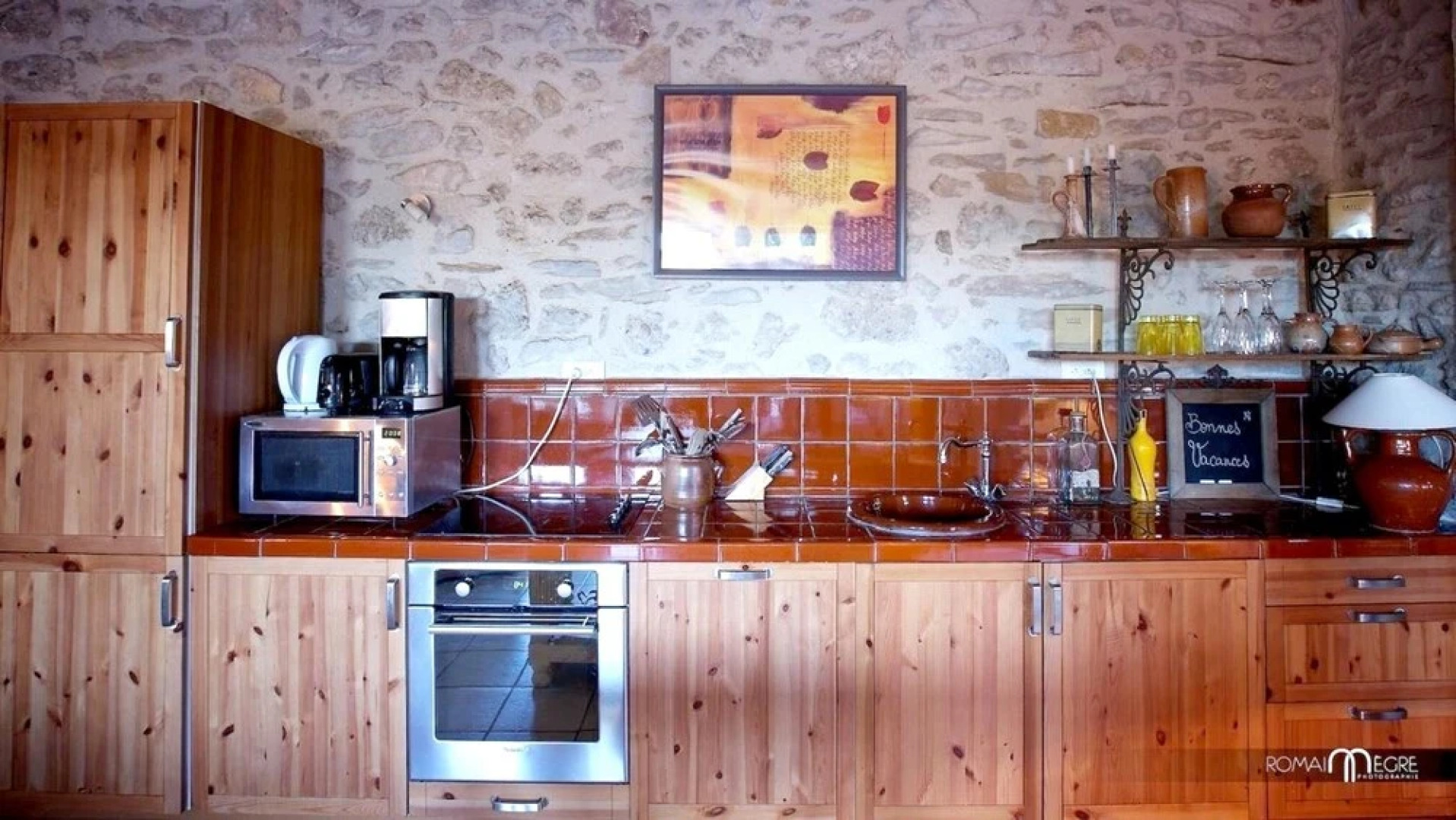 Villa With 4 Bedrooms in Pouzols Minervois , With Private Pool, Enclos