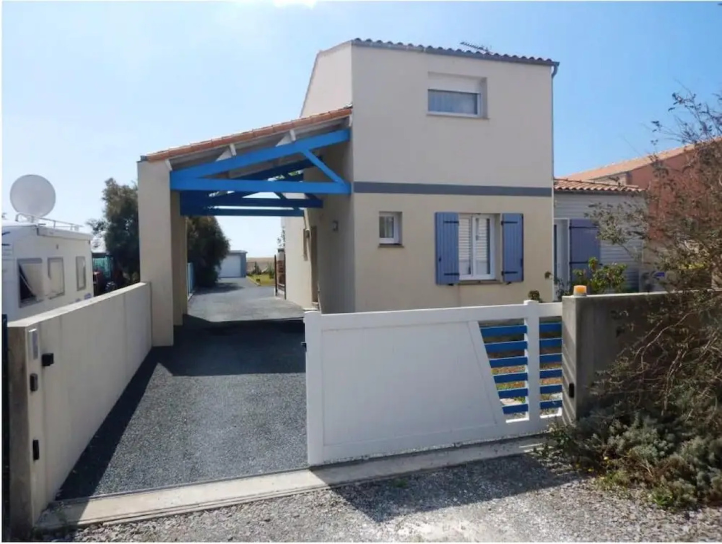 House With 3 Bedrooms in Chatelaillon Plage, With Wonderful sea View, Furnished Terrace and Wifi