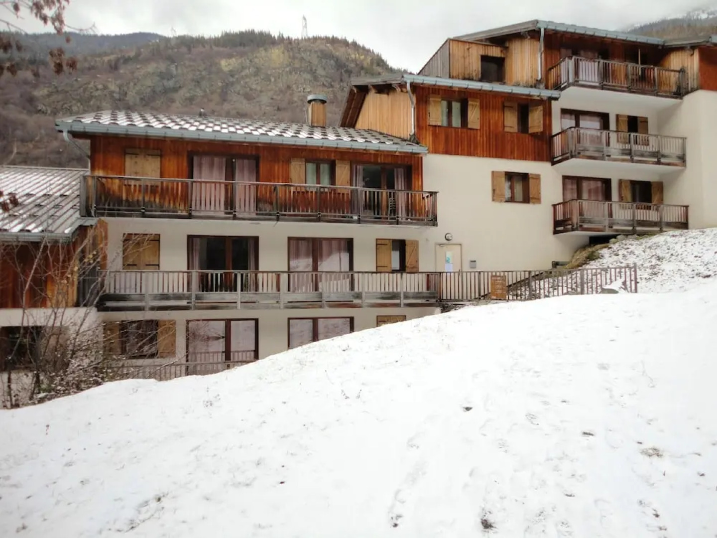 Apartment With one Bedroom in Orelle, With Wonderful Mountain View, Po