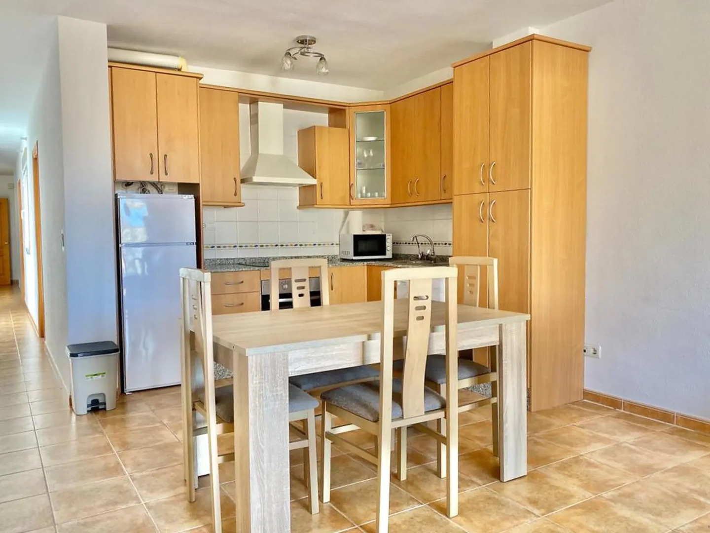 Spacious apartment in Villaricos with sea view