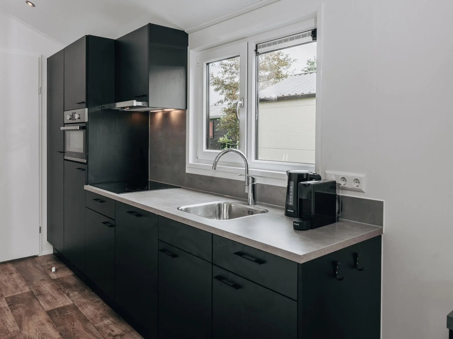 Nice chalet with ac and sloop, in a holiday park in beautiful Giethoorn