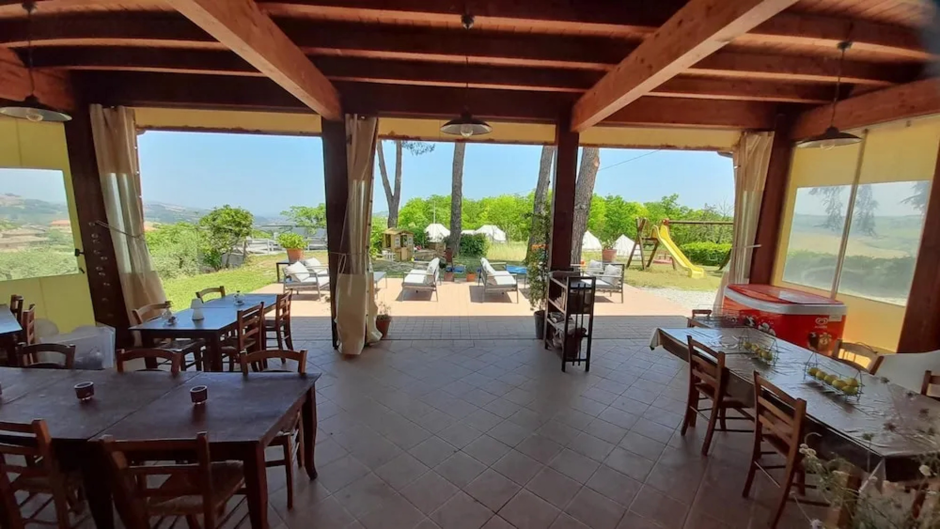 Glamping at an Agriturismo in the Vineyard