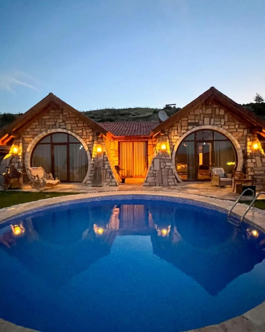 Amazing Stone House With Private Pool in Iznik