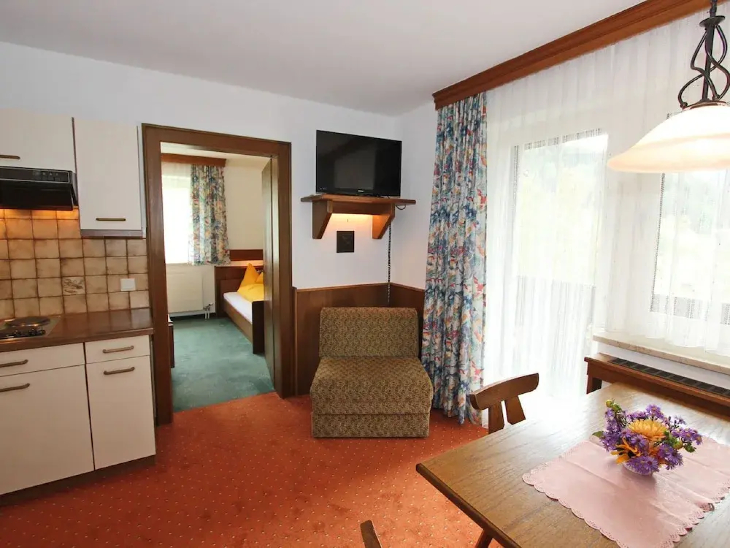 Cozy Apartment in Tobadill With Balcony