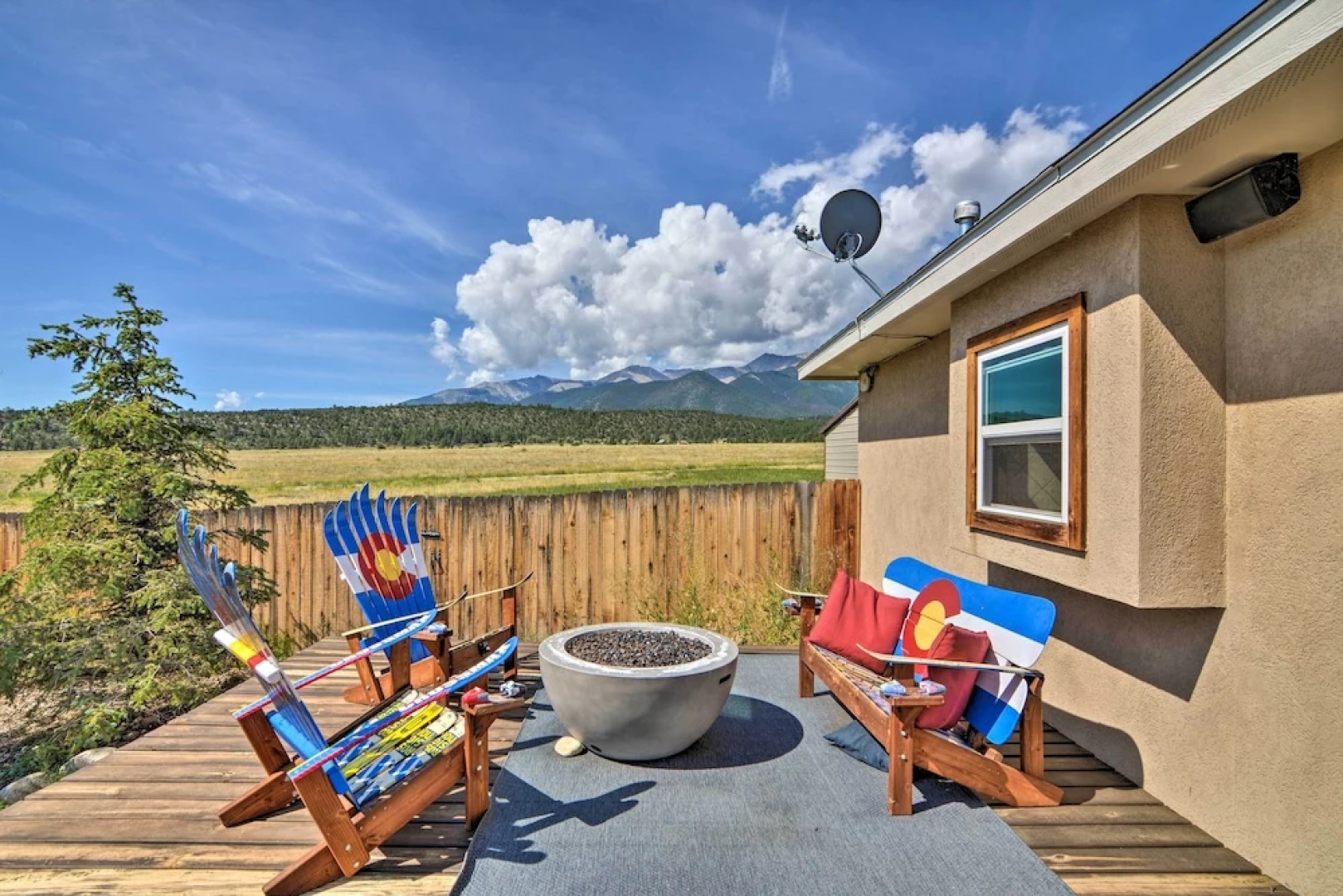 Mtn Views & Fire Pit: Nathrop Gem Near Hot Springs