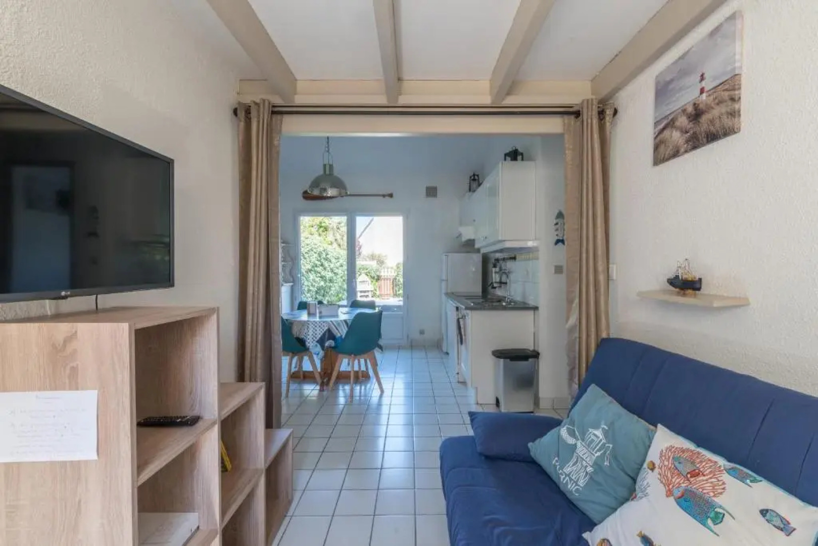 Maisonnette dans résidence calme - 200 m de la mer