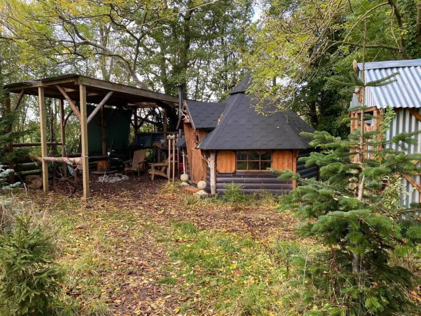 The Hobbit House and Secret Garden