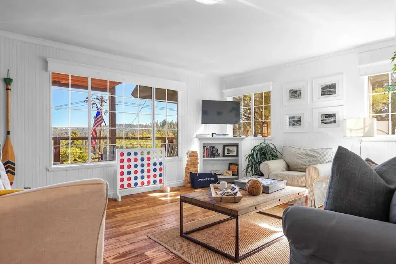 Sauna, Lake Views + Firepits Walk to Lake & Trails Zurich Drive by Avantstay