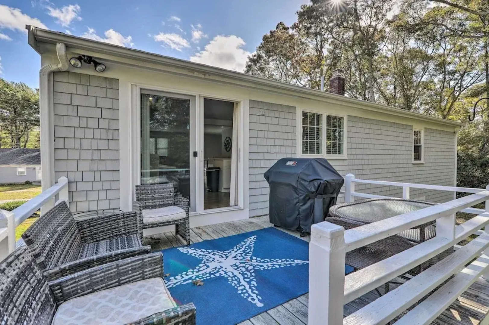 Fire Pit, Spacious Yard: Hyannis Vacation Rental