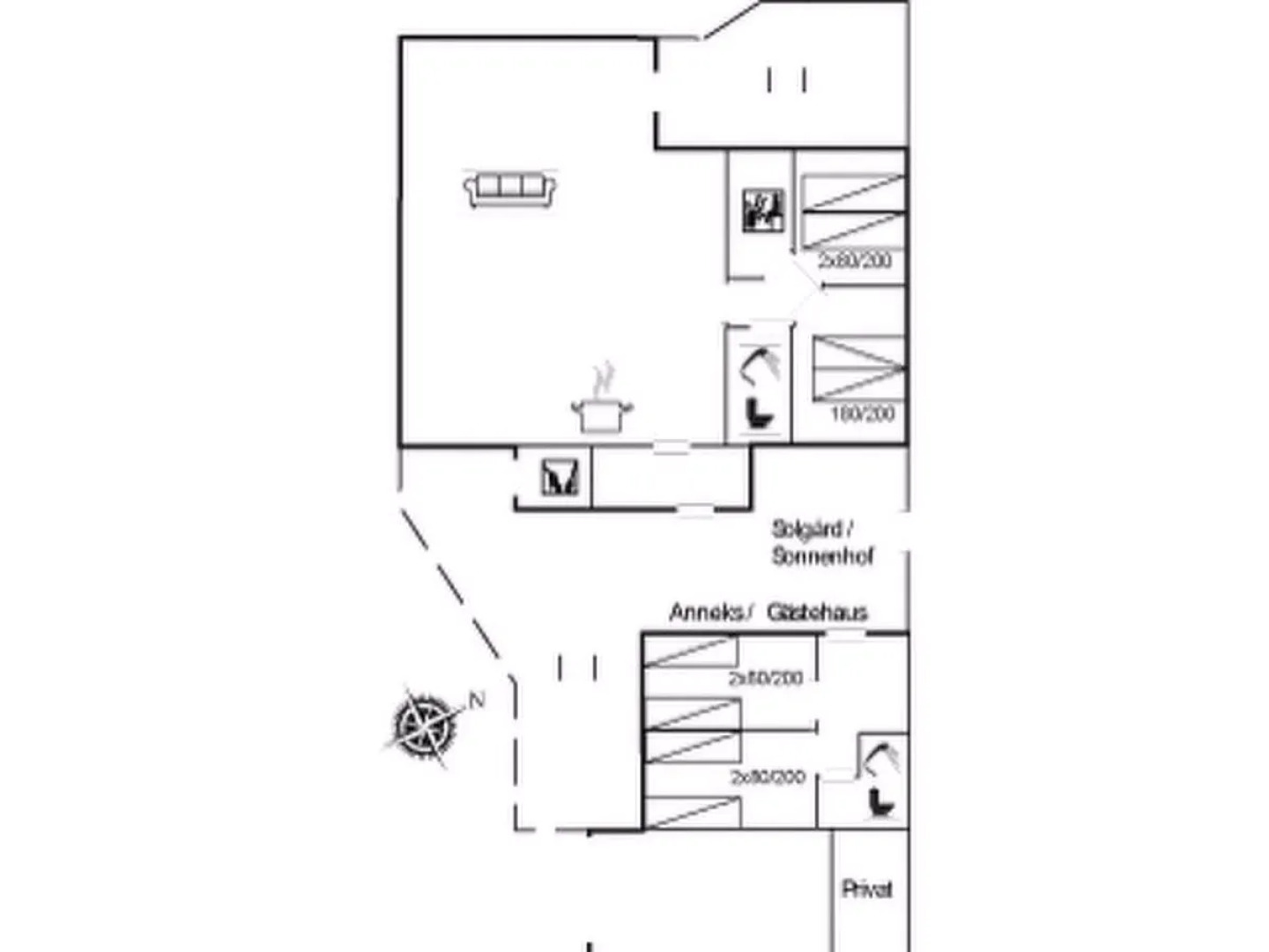 "Mahilo" - 150m from the sea in NW Jutland