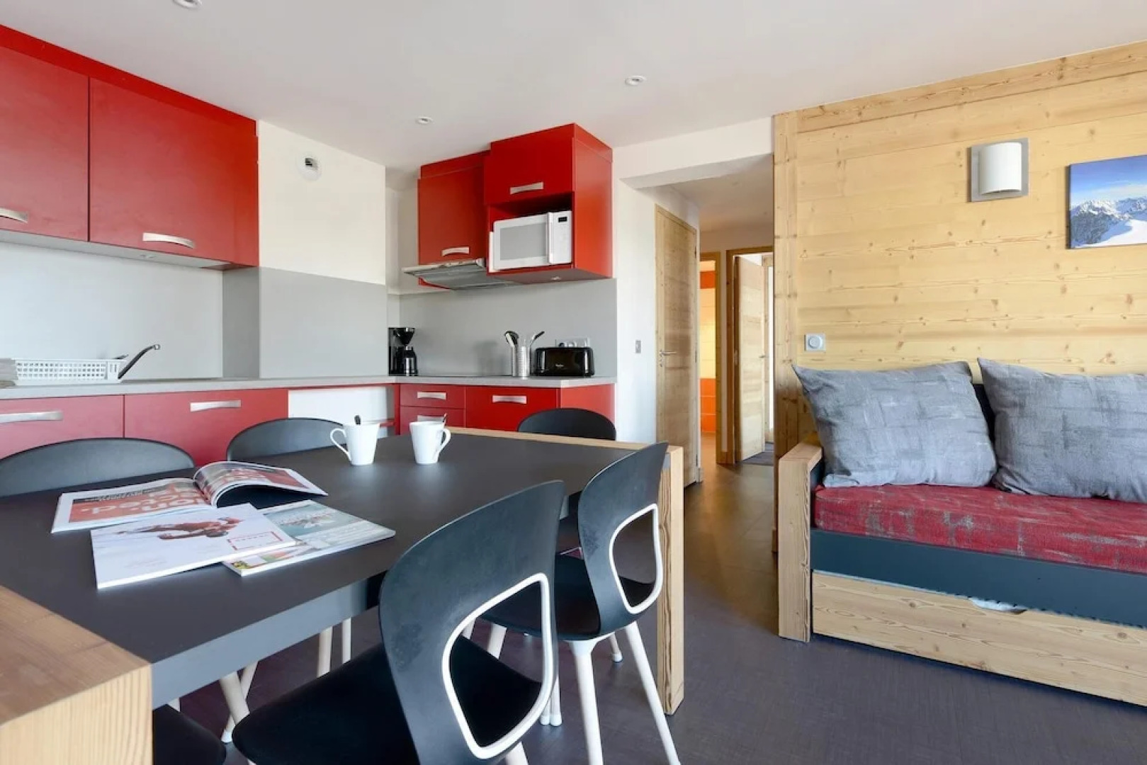 Residence LES Coches 3 Rooms in a Family Resort at the Bottom of the Slopes Bac316