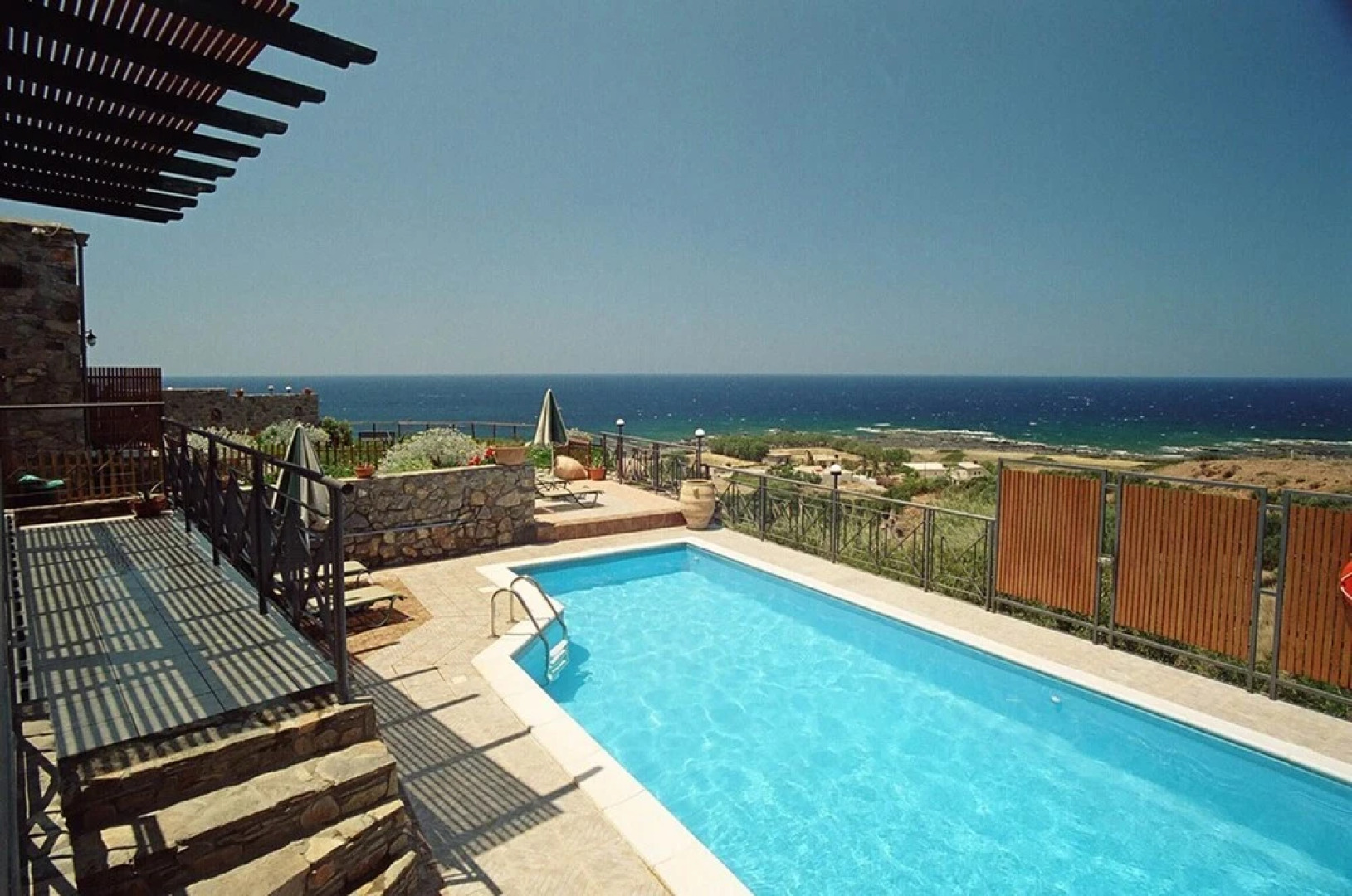Villa Elafonisi Situated on the Edge of a Hill Just 200m Opposite the Beach