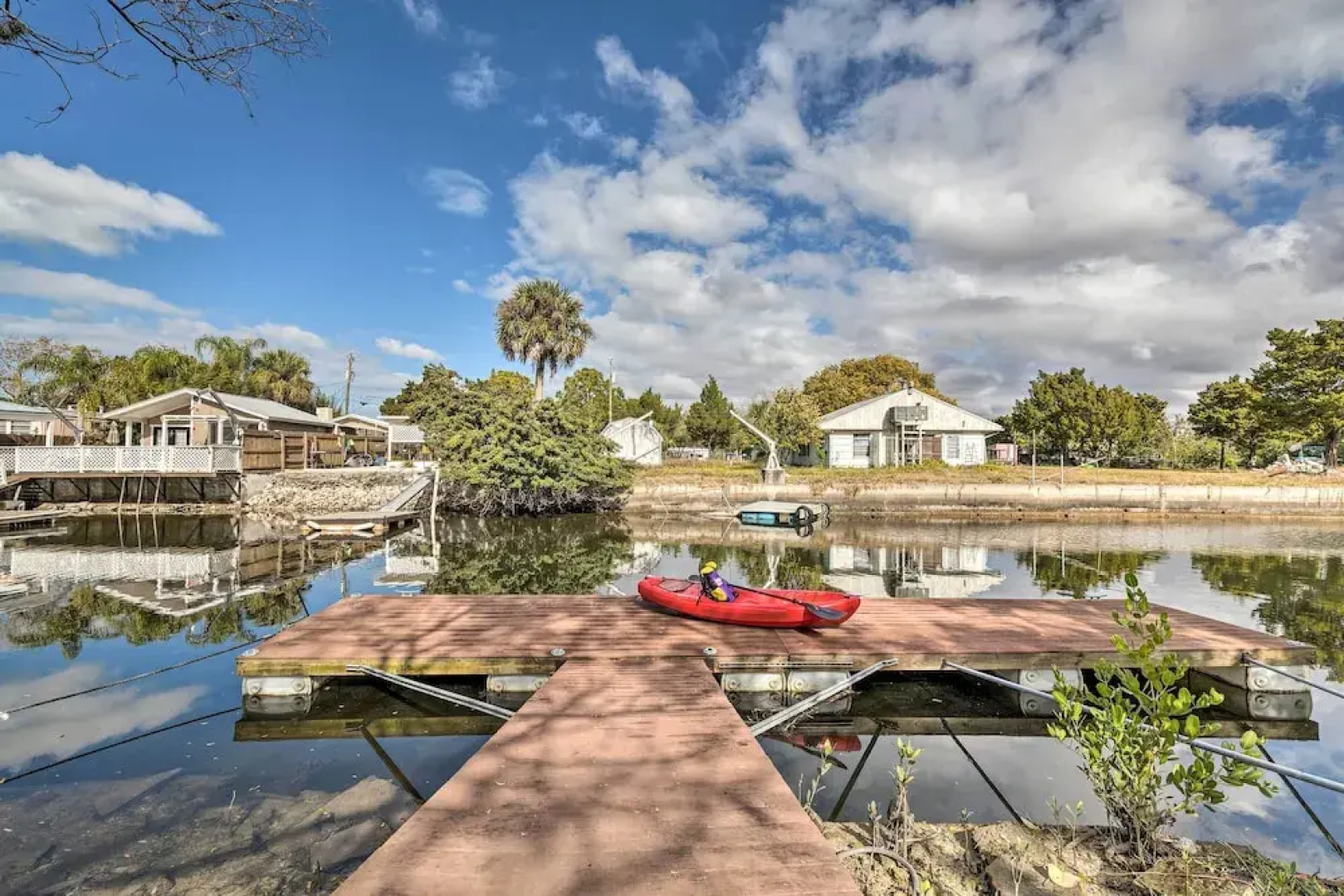 Serene Hudson Home on Canal w/ Direct Gulf Access