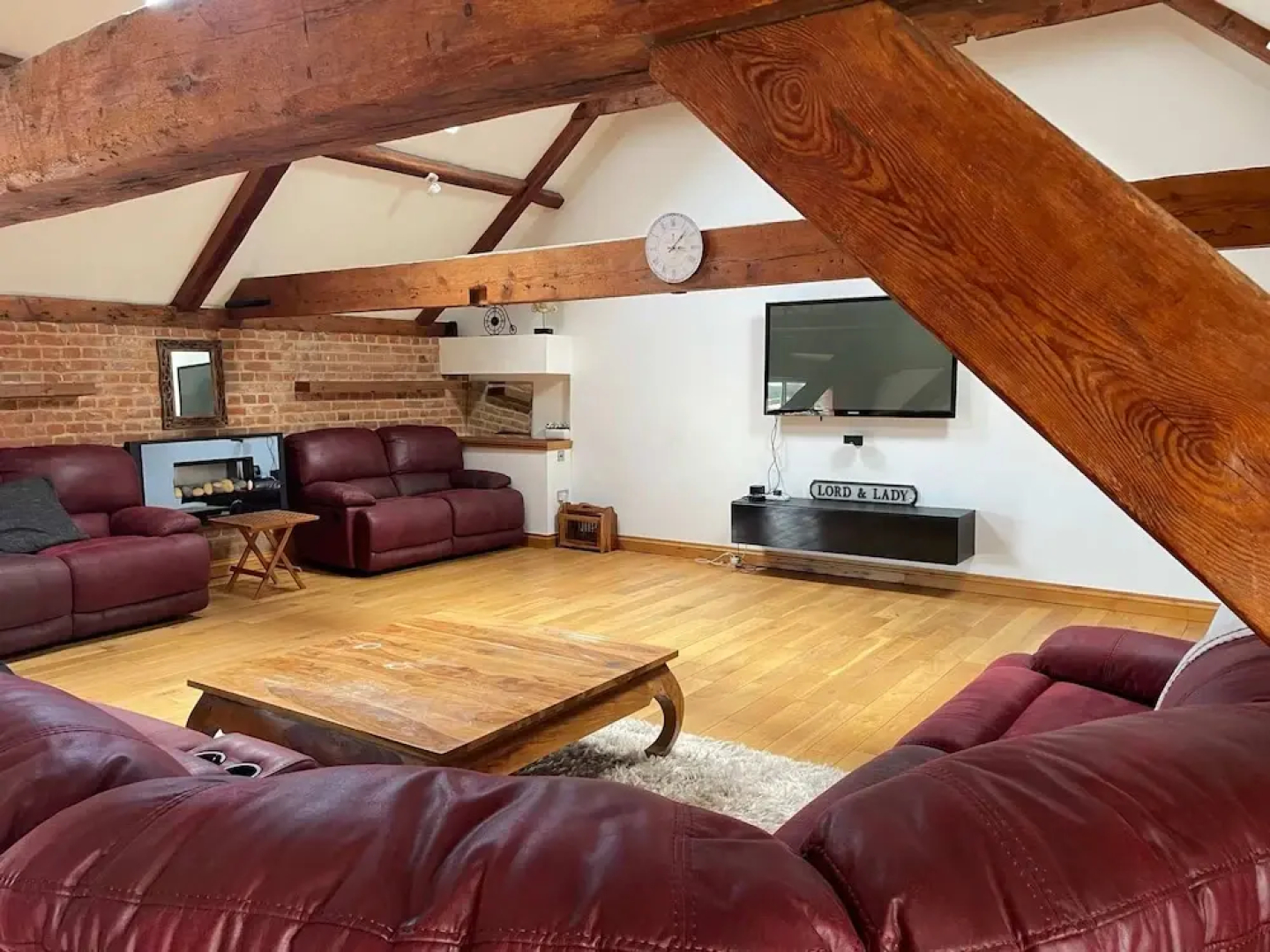 Villa Hobland Barn in Hopton