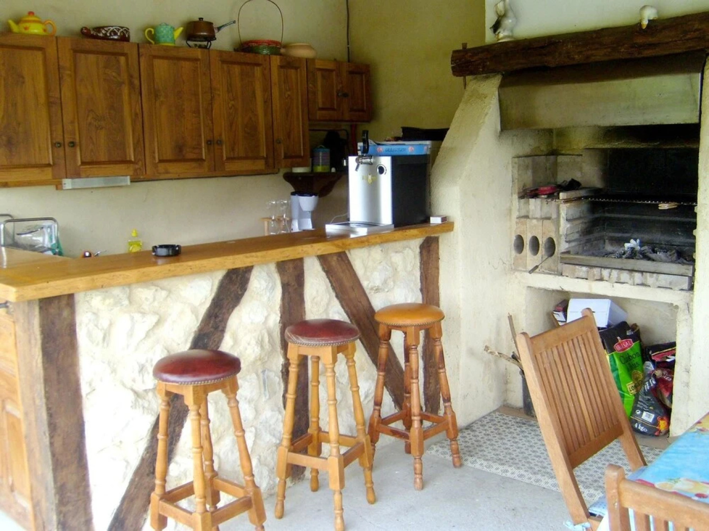 Property With 2 Bedrooms in Thenon, With Pool Access, Furnished Garden