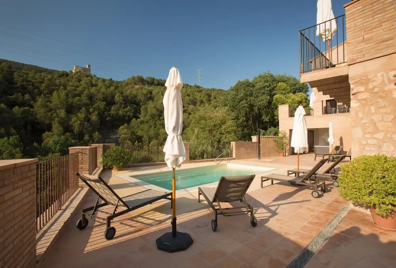Apartment With 2 Bedrooms in Orpí, With Wonderful Mountain View, Shared Pool and Wifi