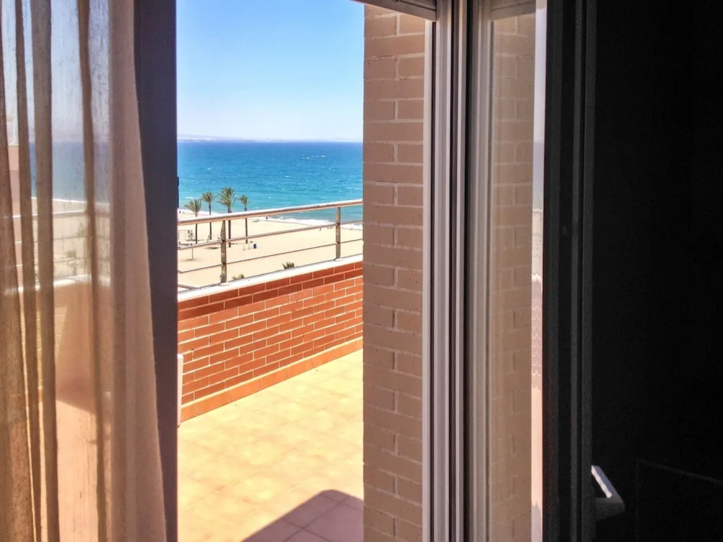 Apartment With 2 Bedrooms in Roquetas de Mar, With Wonderful sea View,