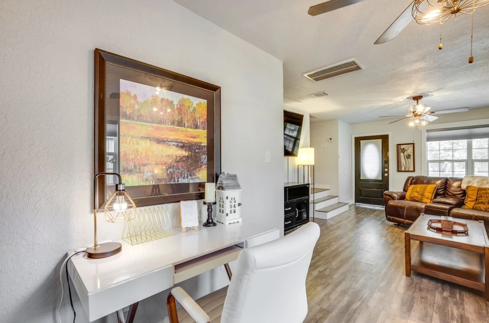 Backyard, Deck & Fire Pit: Conroe Getaway