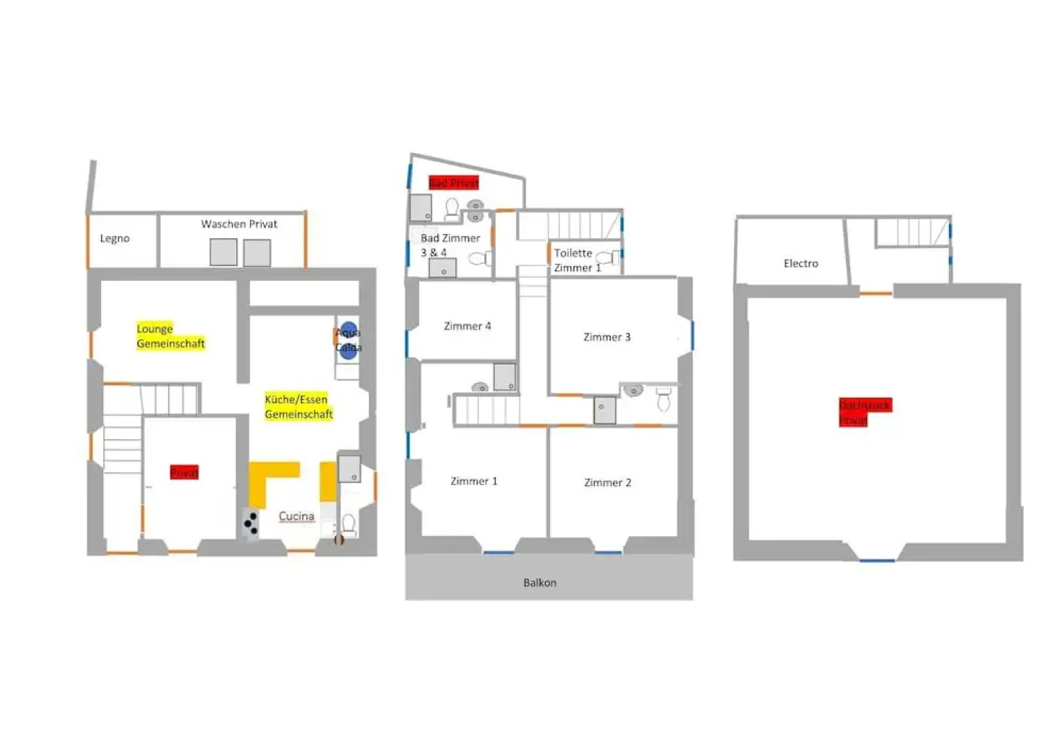 Room-"casa Coerente" Cavergno - Room #4