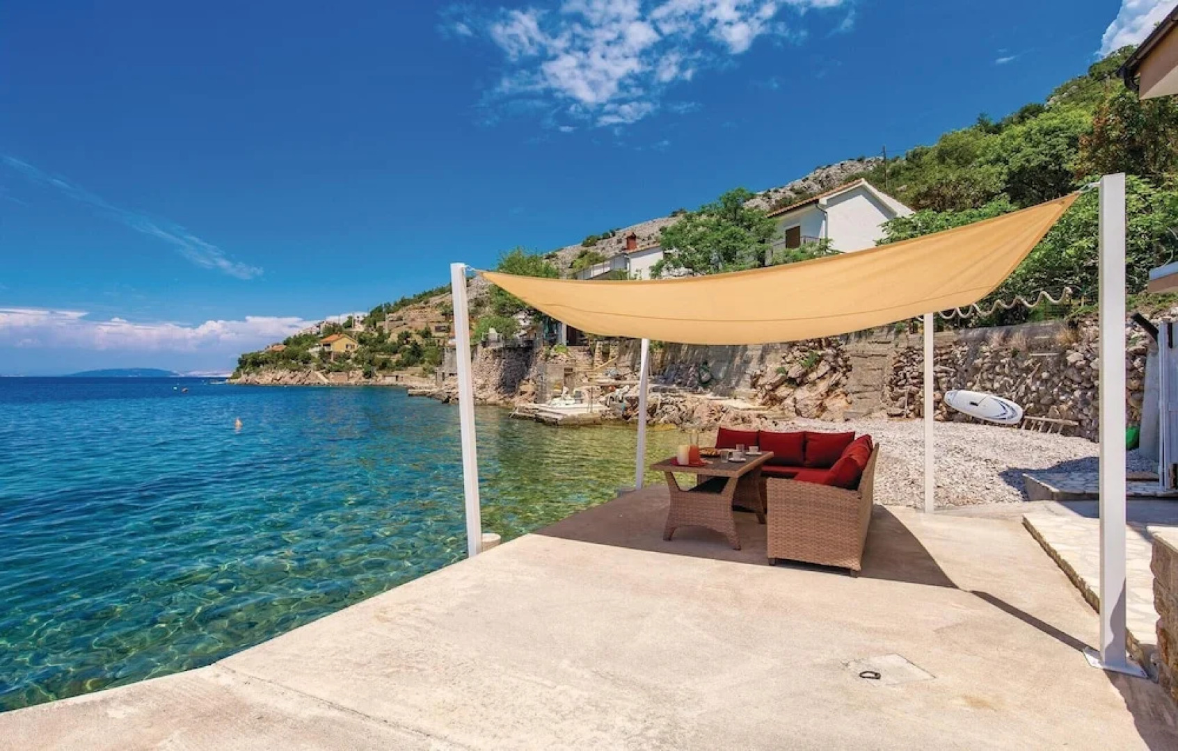 Awesome Home in Josinovac with Hot Tub, Sauna & 2 Bedrooms