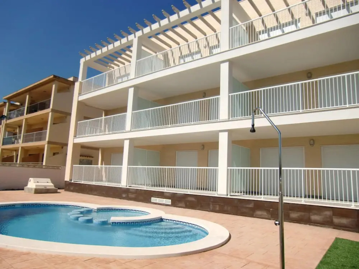 Apartment With 2 Bedrooms in Vinaros, With Wonderful sea View, Pool Ac