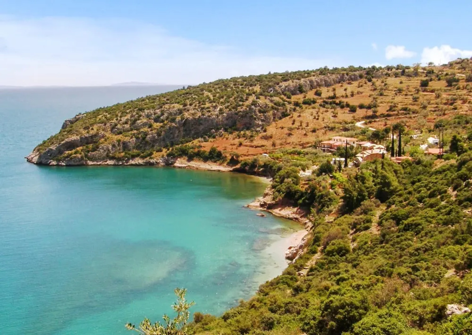 Villa With 6 Bedrooms in Xiropigado, With Wonderful sea View, Enclosed