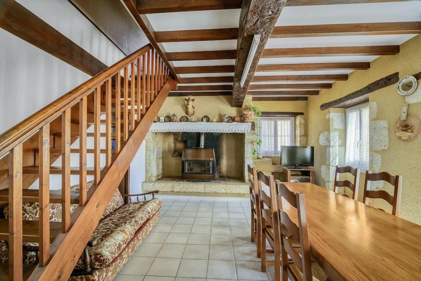 House With 4 Bedrooms in Courrensan, With Private Pool, Furnished Gard