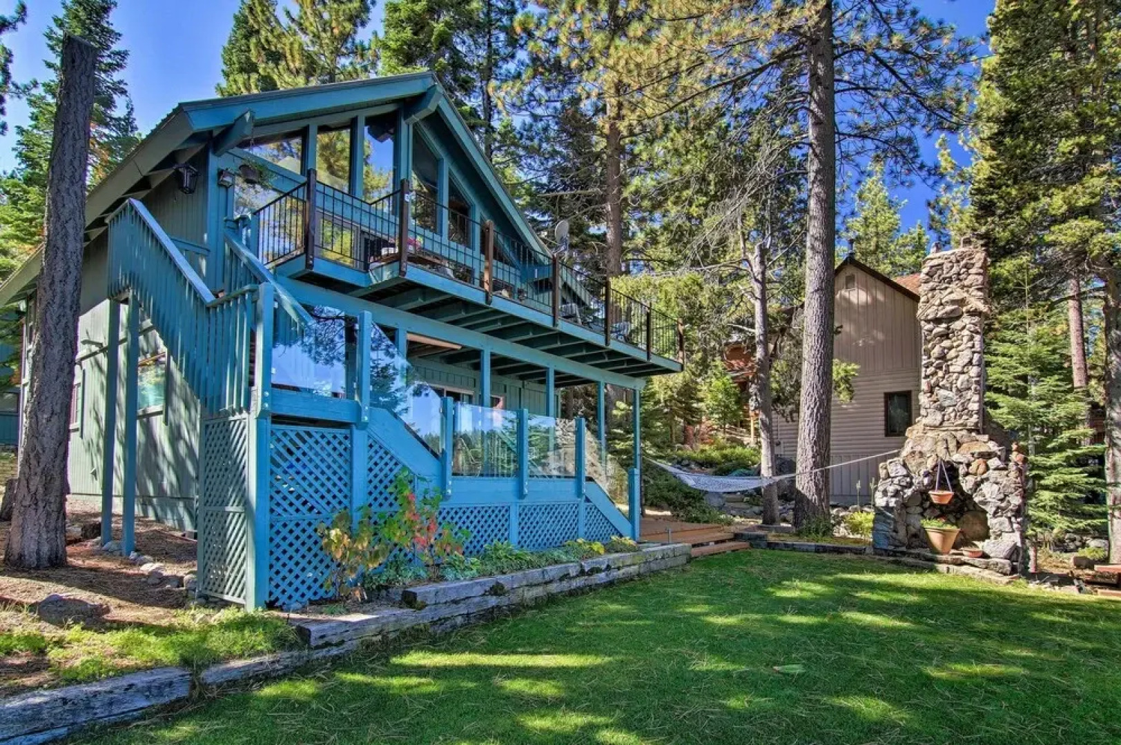 Dock Access & Hot Tub: Waterfront Meeks Bay Home