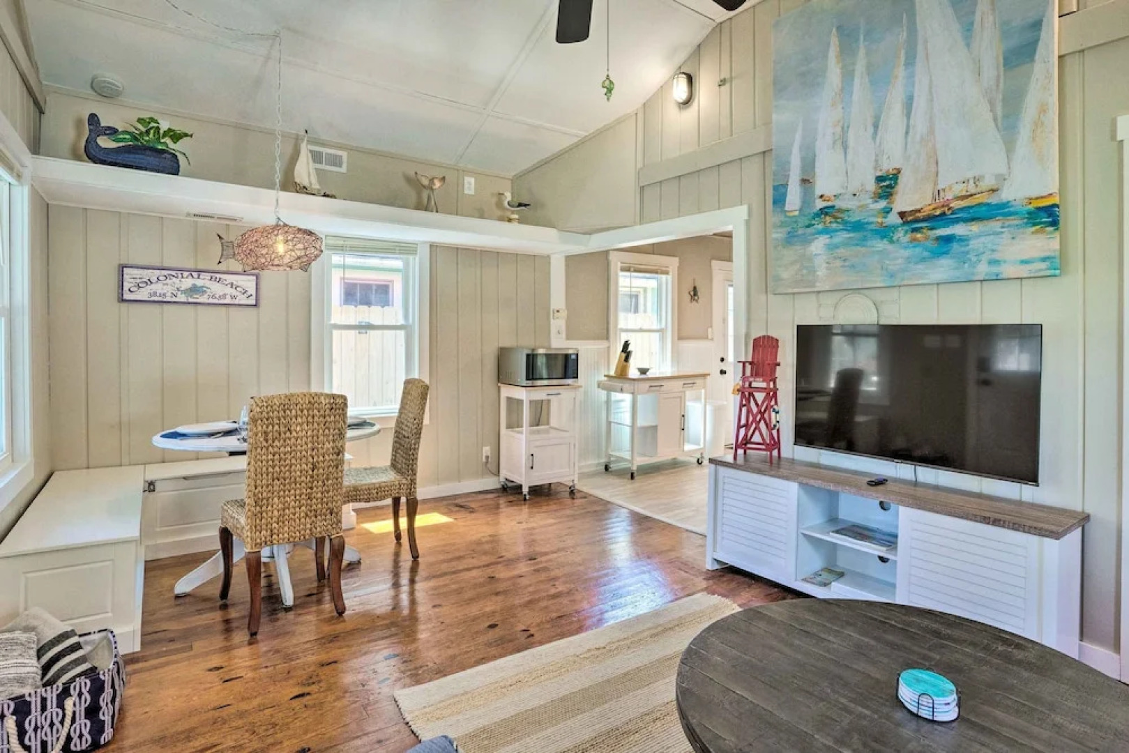 Chic Cottage w/ Private Yard: Steps to Beach!