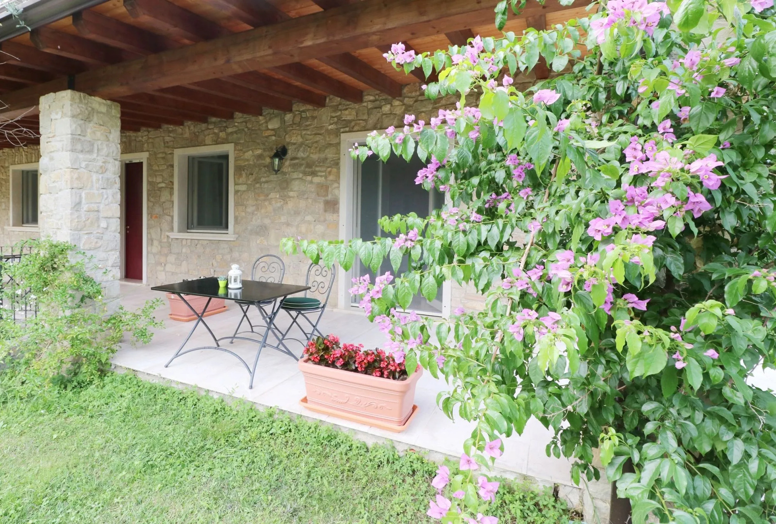 La cascata negli ulivi