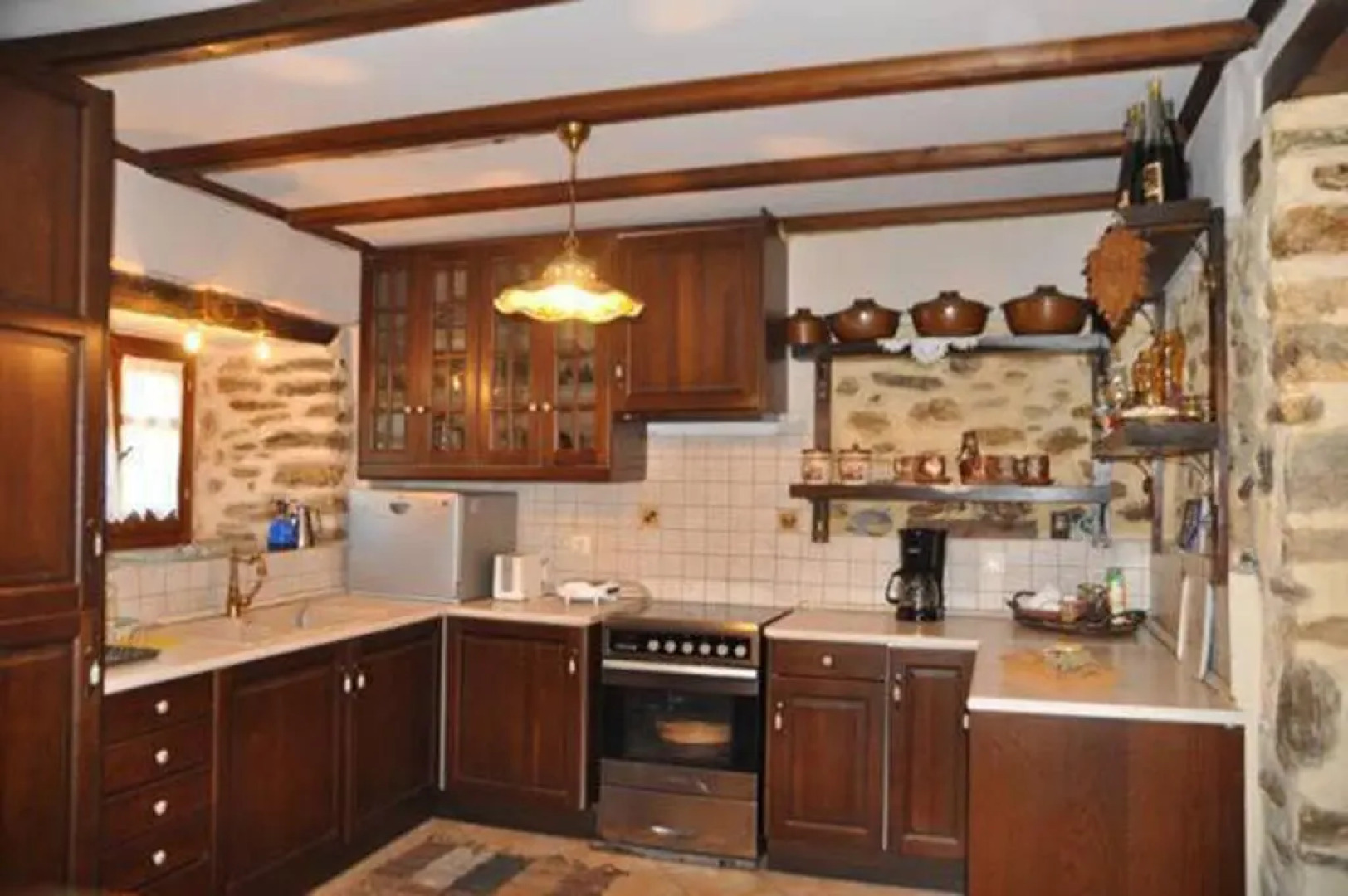 Stone Villa in the Forest