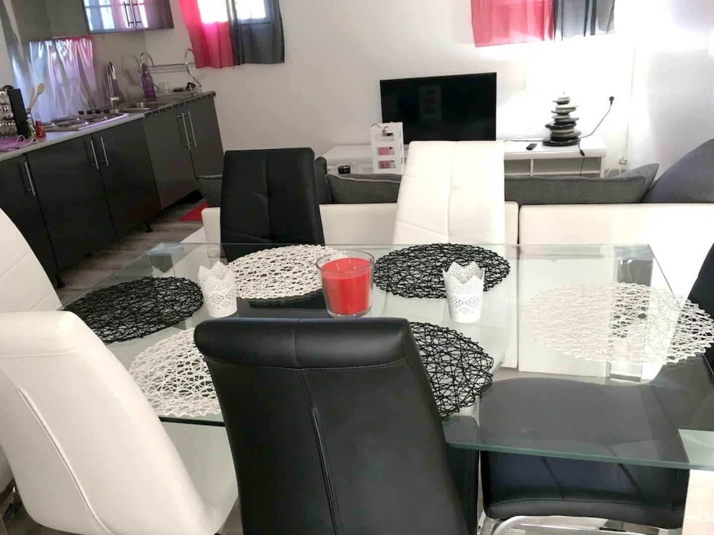 Apartment With one Bedroom in La Rivière Saint Louis, With Wonderful s