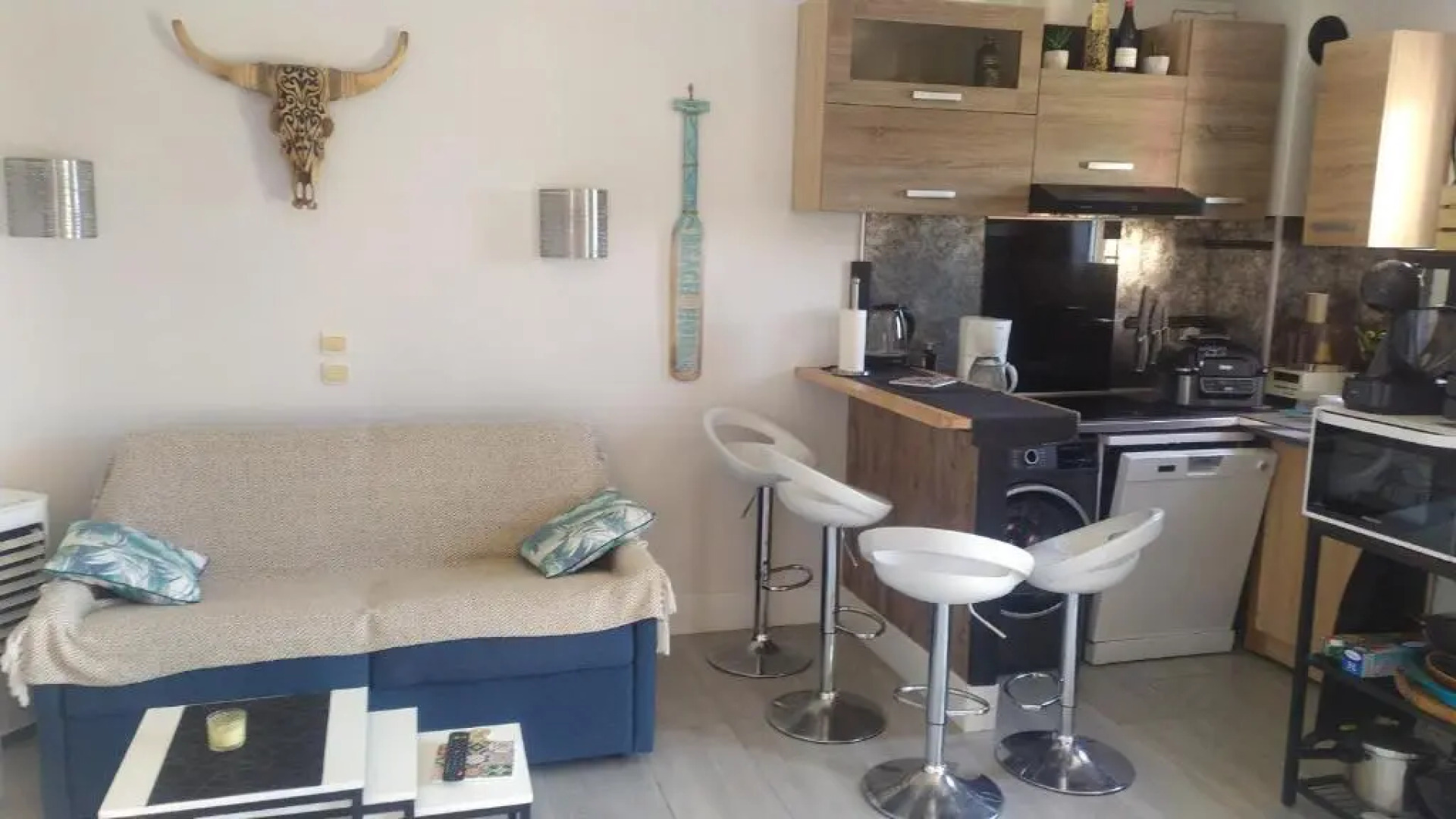 les issambres, appt 4 personnes, vue mer golf st tropez