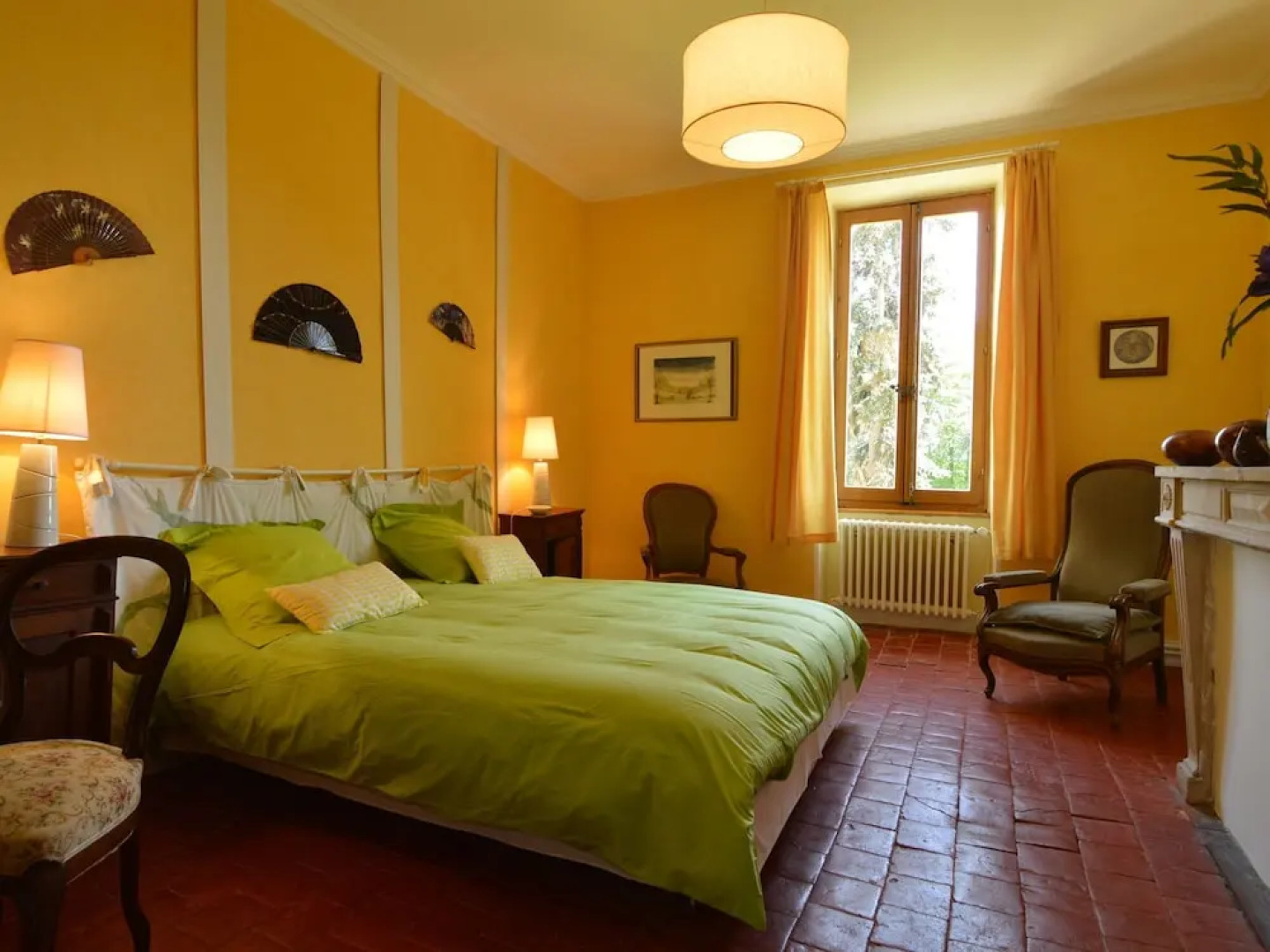 Lovely Mansion With Pond in Champvert