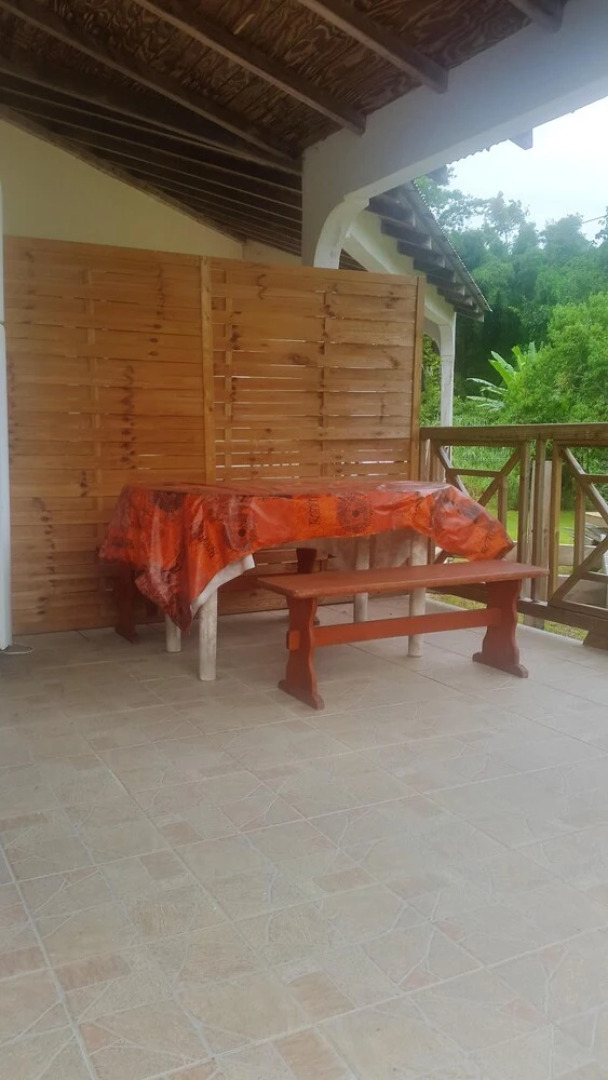 Studio in Baie Mahault, With Wonderful Mountain View, Enclosed Garden