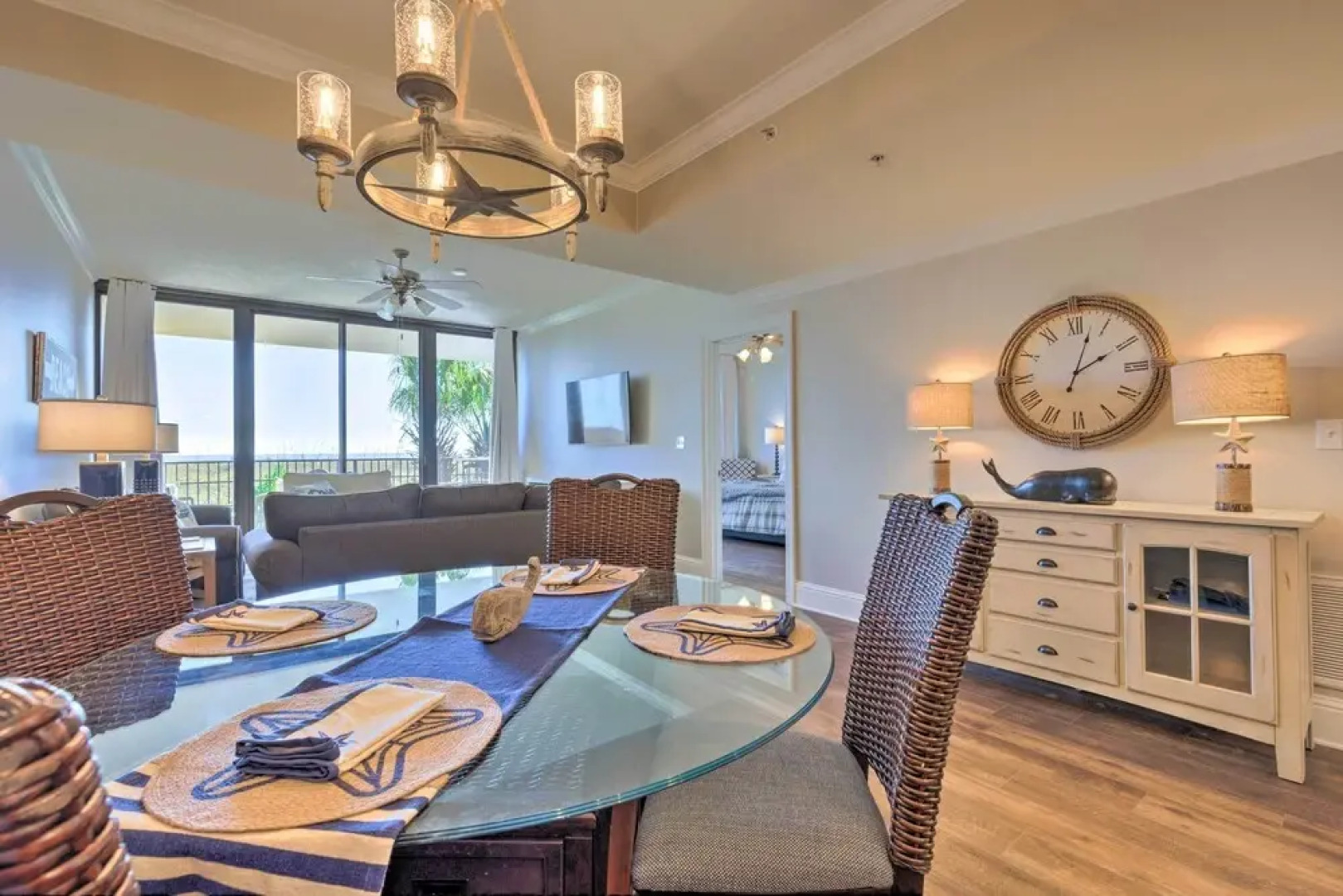 Sunny First-floor Condo w/ Ocean-view Balcony!